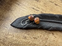 Image 13 of  Basha bead sterling silver earrings 