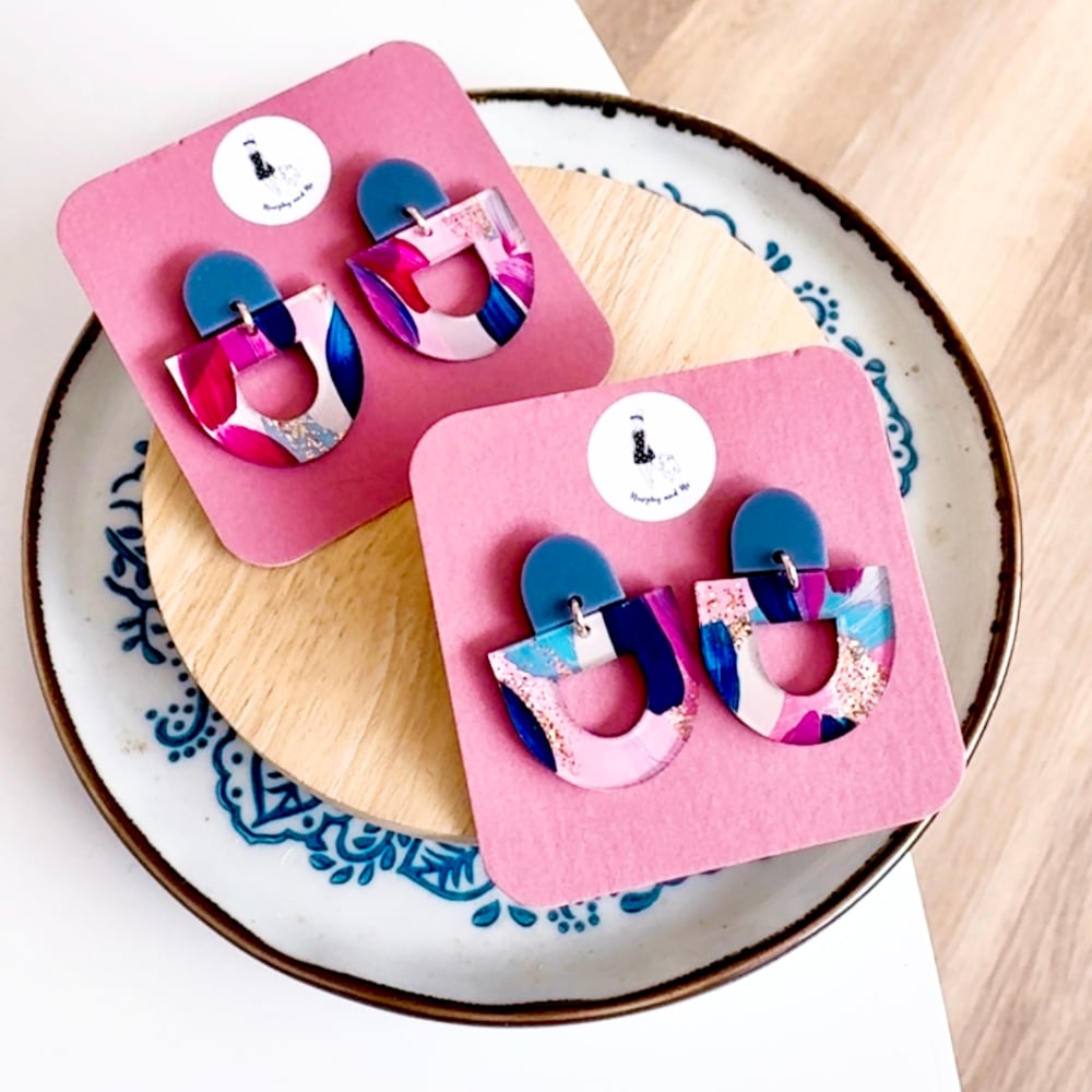 Image of 'Moonberry' Shapes Dangles