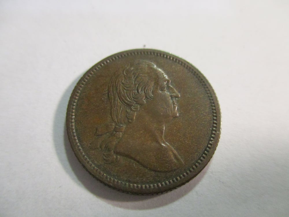 #167-CIVIL WAR SALE: TOKEN FROM THE GREAT CENTRAL SANITARY FAIR, PHILADELPHIA 1864