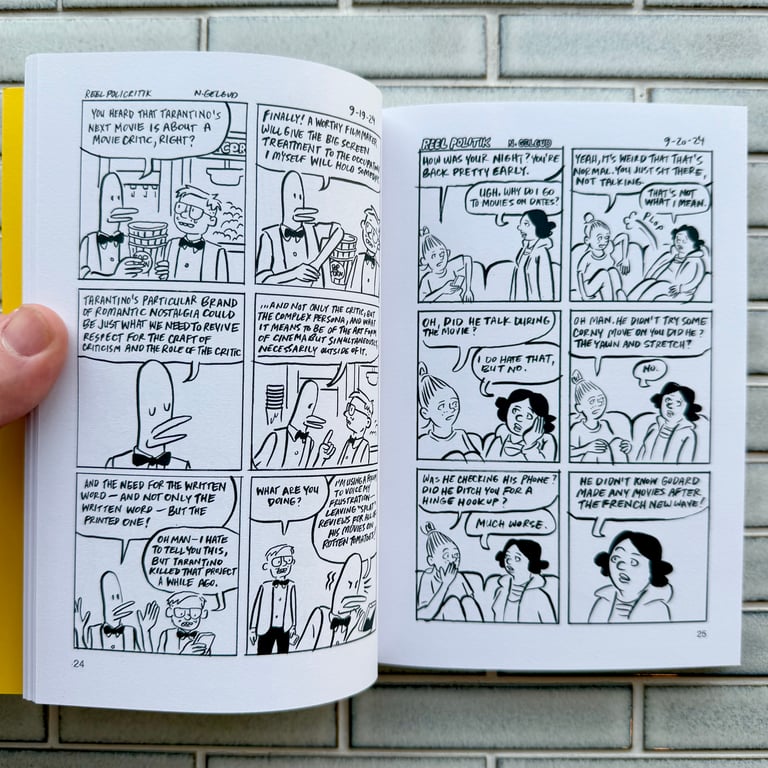 [PRE-ORDER] Reel Politik by Nathan Gelgud - SIGNED EXCLUSIVE BOOKPLATE Image 4