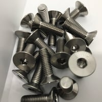 Image 3 of 6mm x 1.0 x 15mm C/Sunk Ti Bolt - #700