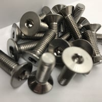 Image 1 of 6mm x 1.0 x 15mm C/Sunk Ti Bolt - #700