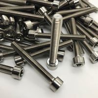 Image 1 of 6mm x 1.0mm x 45mm Allen Ti Bolt - #599