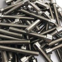 Image 3 of 6mm x 1.0mm x 45mm Allen Ti Bolt - #599