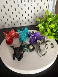 Image 2 of Fairy Dragon Collection, Clay Dragon creations
