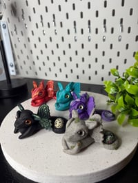 Image 1 of Fairy Dragon Collection, Clay Dragon creations