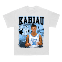 Image 1 of KAHIAU 'SHAKA" TEE (WHITE)