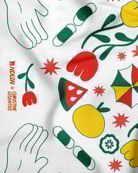 Image 3 of Christine LêSantos "Solo el Pueblo, Salva al Pueblo." bandana 