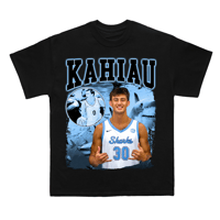 Image 1 of KAHIAU 'SHAKA" TEE (BLACK)