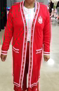 Image 1 of Long Sweater Cardigan 