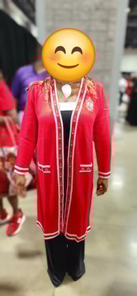 Image 5 of Long Sweater Cardigan 