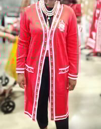 Image 7 of Long Sweater Cardigan 