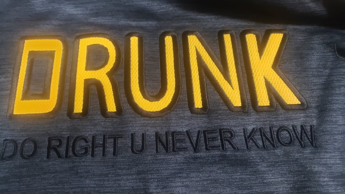 Image of Black & Gold “DO RIGHT U NEVER KNOW” Hoodie