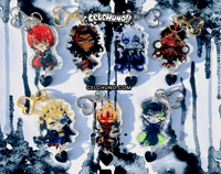 Image 6 of [TWST] Overblot Heart Jewel Charms 