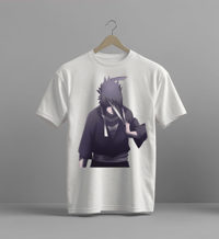 Image 3 of Sasuke Uchiha “Cold Resolve” Premium Tee