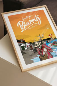 Image 4 of Affiche BIARRITZ#1