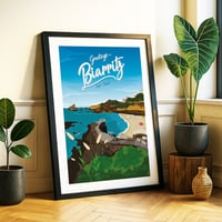 Image 2 of Affiche BIARRITZ#2