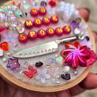 Image 2 of No More Spoons - Bead Embroidery