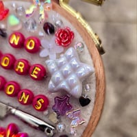 Image 3 of No More Spoons - Bead Embroidery