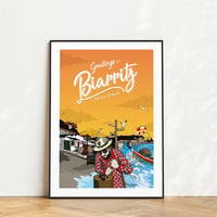 Image 1 of Affiche BIARRITZ#1