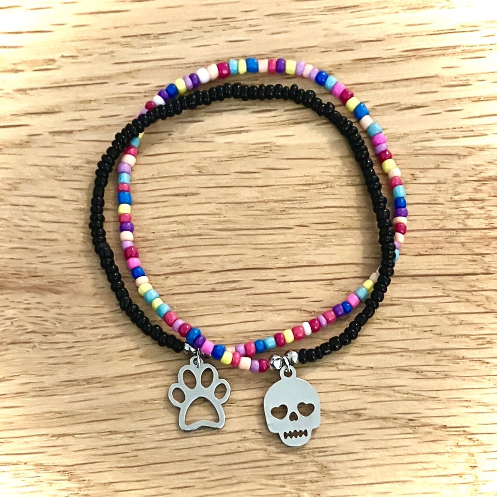 Image of Bracelet double tour Wednesday & Enid