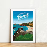 Image 1 of Affiche BIARRITZ#2