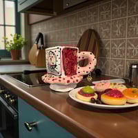 Image 3 of More is More Mug Pink