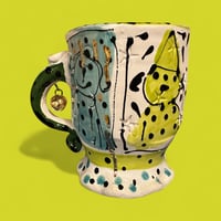 Image 1 of More is More Mug Blue & Green