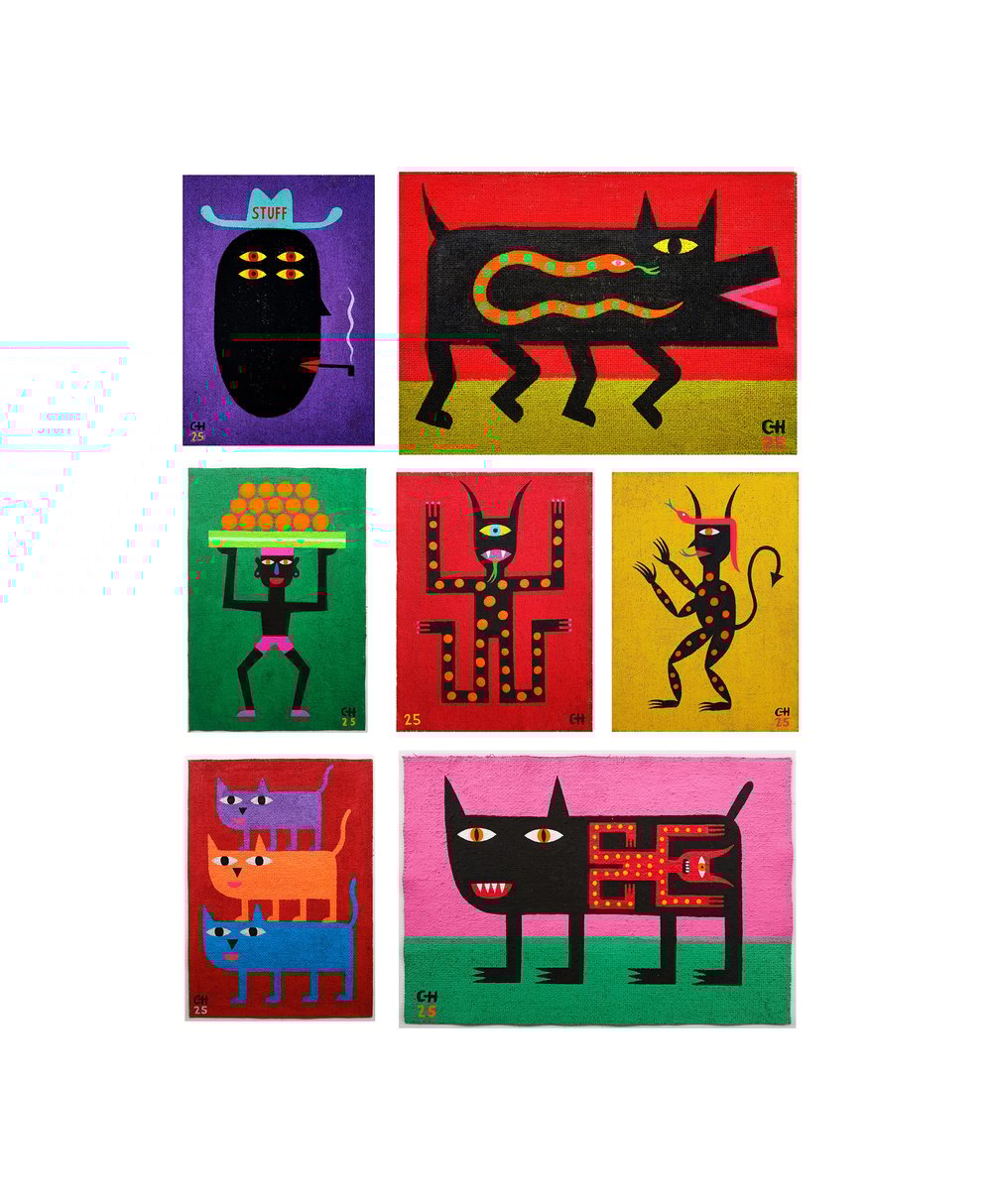 Image of NEW CANVAS PAINTINGS (SOLD OUT)