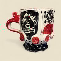 Image 1 of More is More Mug Red & Black