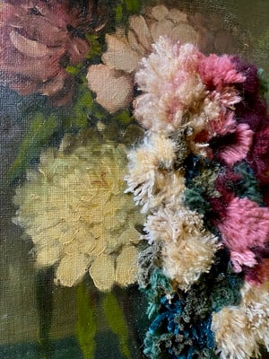 Image of altered perspective painting - blooms no. 12