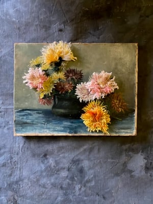 Image of altered perspective painting - blooms no. 011