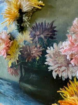 Image of altered perspective painting - blooms no. 011