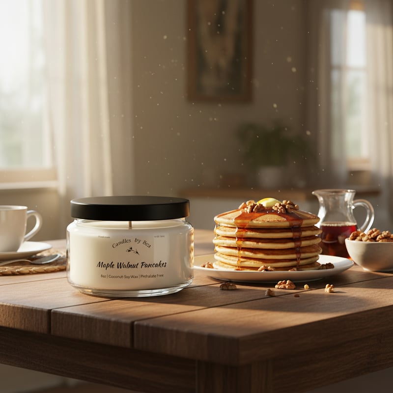 Maple Walnut Pancakes