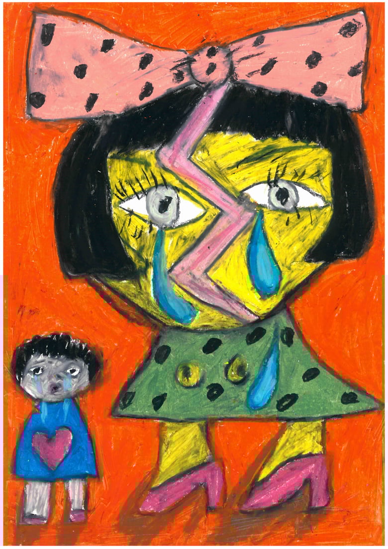 Image of small doll, big doll