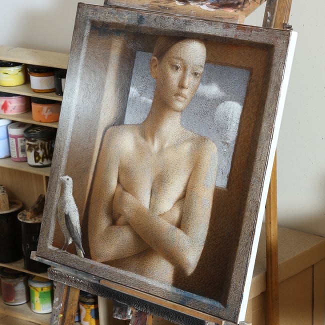 Nude at the window IX