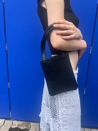 Image 2 of Black leather bag 