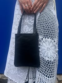 Image 4 of Black leather bag 