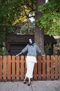 Image 16 of Pelham  Kerchief (Limited Merino wool in Azul  Profundo + more colurs)