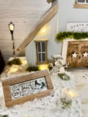 Winter Wonderland barn