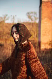 Image 4 of Pelham  Kerchief (Limited Merino wool in Azul  Profundo + more colurs)