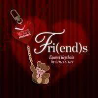 Image 1 of [PRE-ORDER] FRI(END)S Enamel Keychain