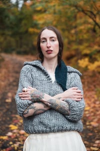 Image 2 of Loring Sweater (shown Merino  Wool in Gris + more colours)