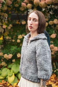 Image 5 of Loring Sweater (shown Merino  Wool in Gris + more colours)