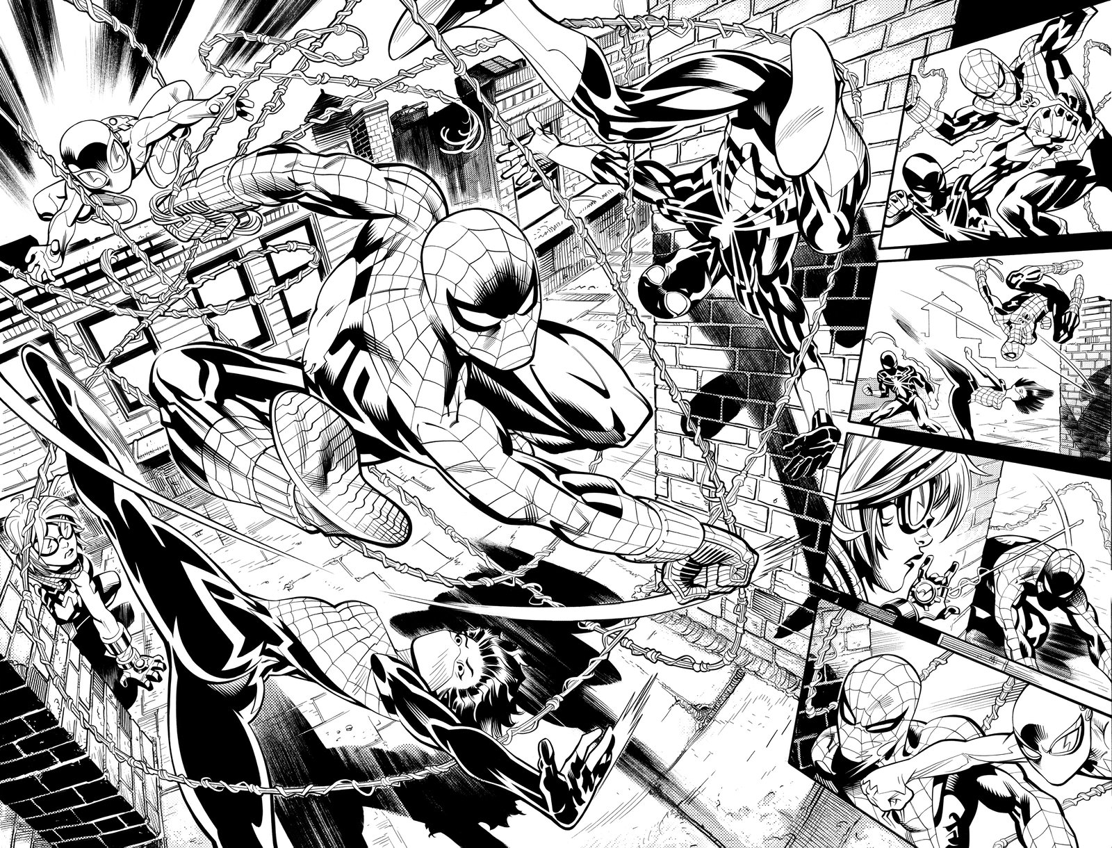 Image of Amazing Spider-Man #12 page 11-12