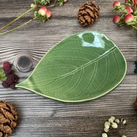 Image 5 of SLIGHT SECONDS Handmade Ceramic Leaf Dish.