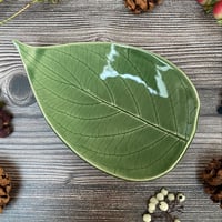 Image 1 of SLIGHT SECONDS Handmade Ceramic Leaf Dish.