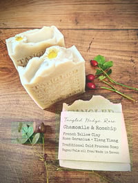 Image 1 of Chamomile + Rosehip - Herbal Vegan Cold Process Soap