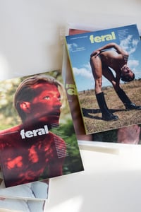 Image 1 of  FERAL ISSUE ONE - BY STEVE MARAIS - IN PRINT