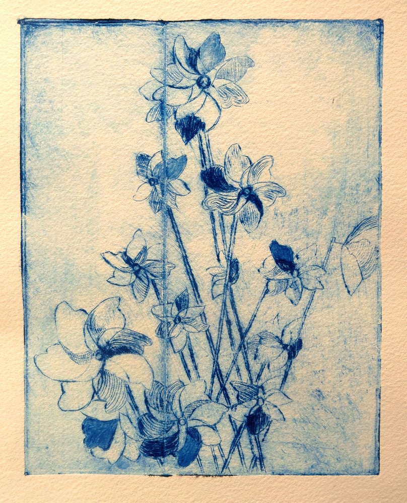 Image of Windmills (Blue)